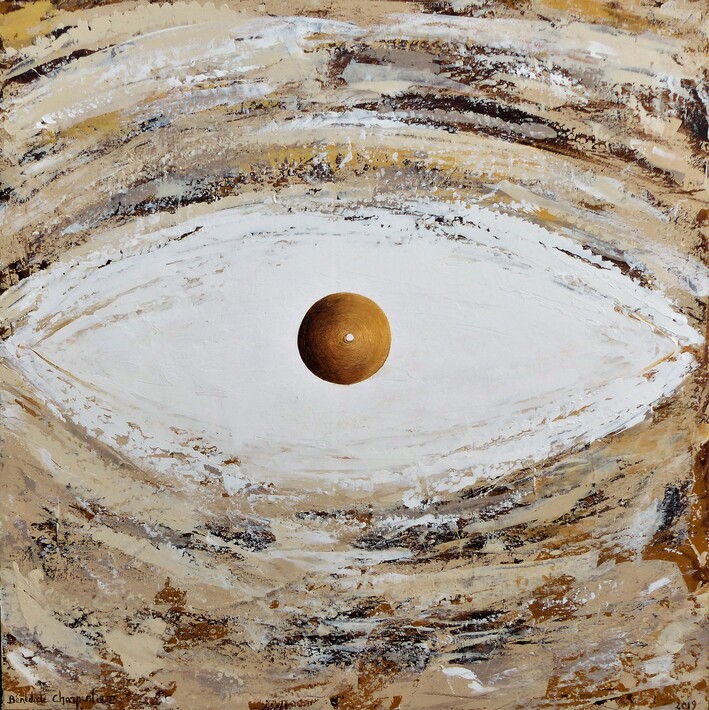 96-L'Oeil II - 80x80 cm